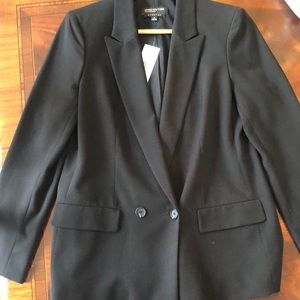 UNWORN NEW w TAGS Jones New York Black Long Blazer